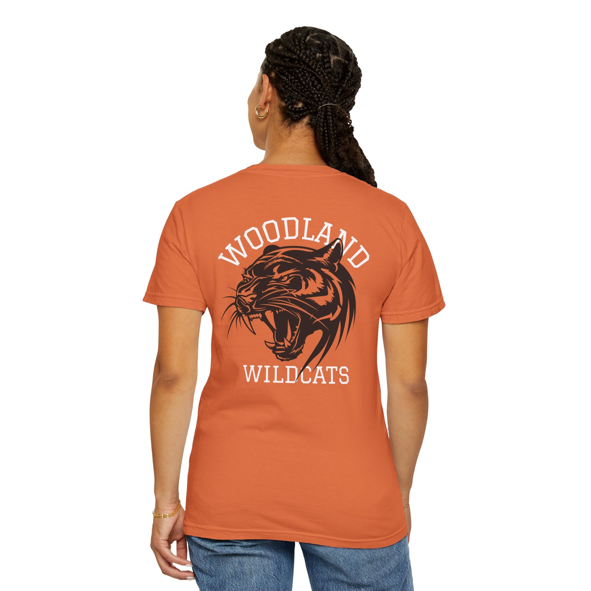 11 - Woodland Academy Wildcats Multi Color T-Shirt — Minimal Logo Tee for Leaders & Coaches