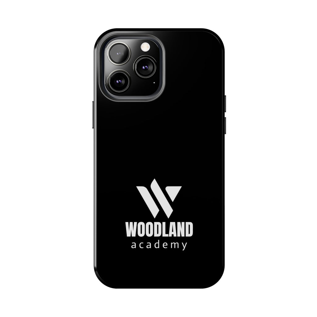 36 - Woodland Academy Tough Phone Case — Minimal Logo Protective iPhone Case