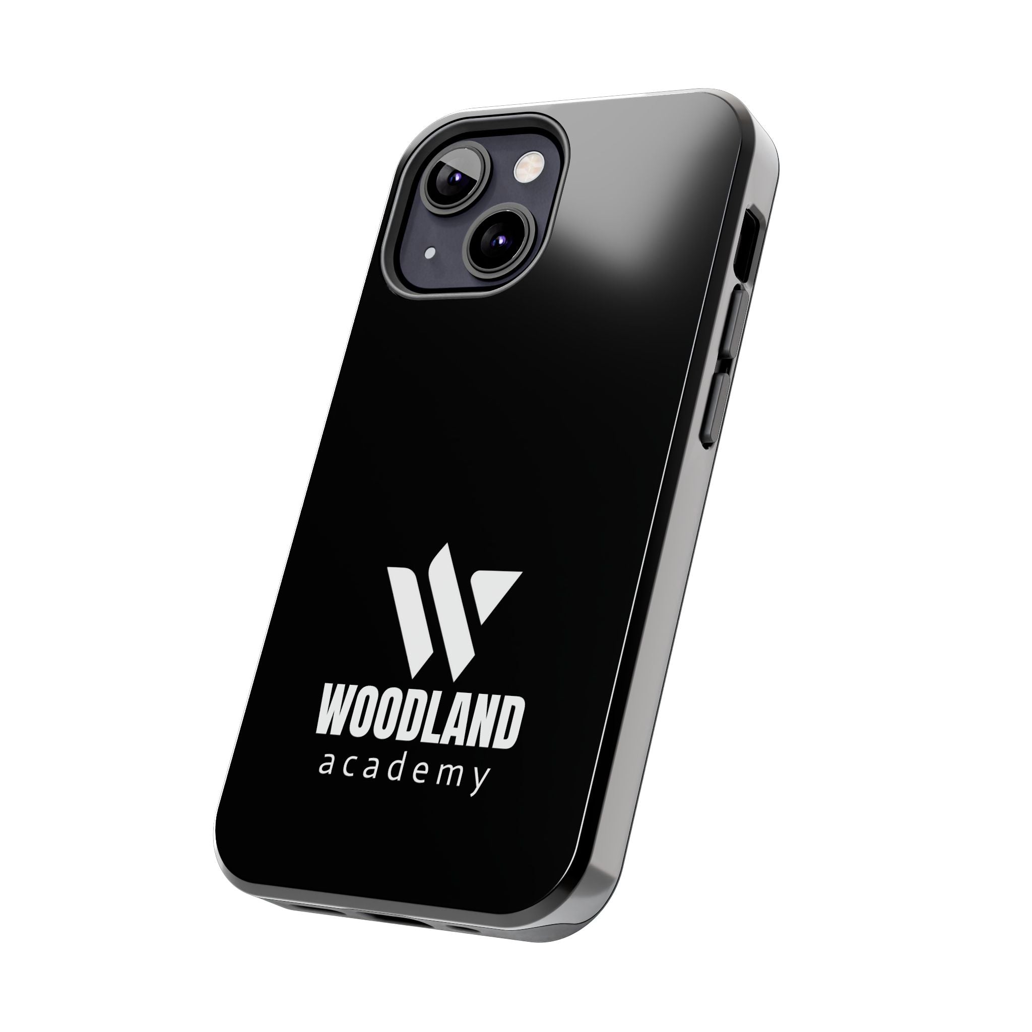 36 - Woodland Academy Tough Phone Case — Minimal Logo Protective iPhone Case