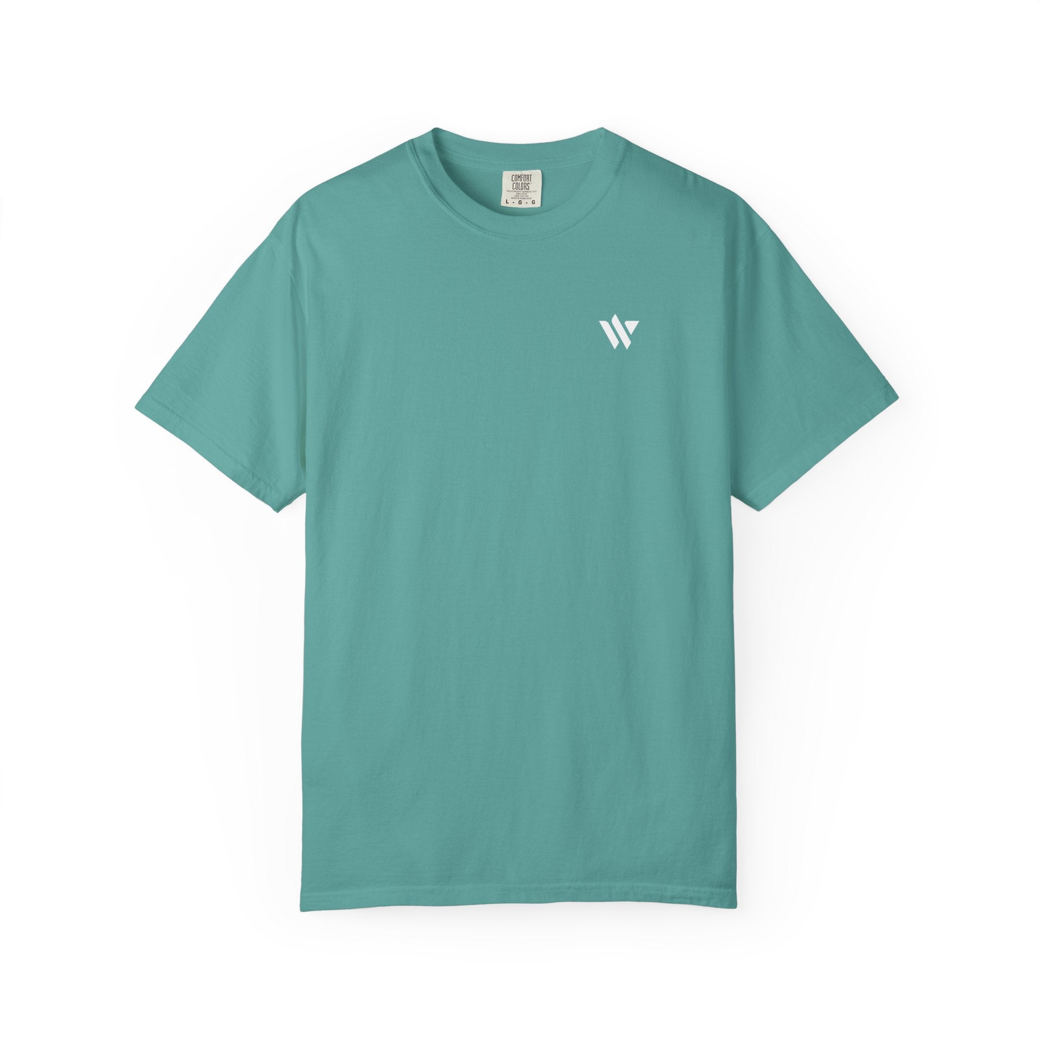 11 - Woodland Logo Multi Color T-Shirt — Minimal Logo Tee for Leaders & Coaches