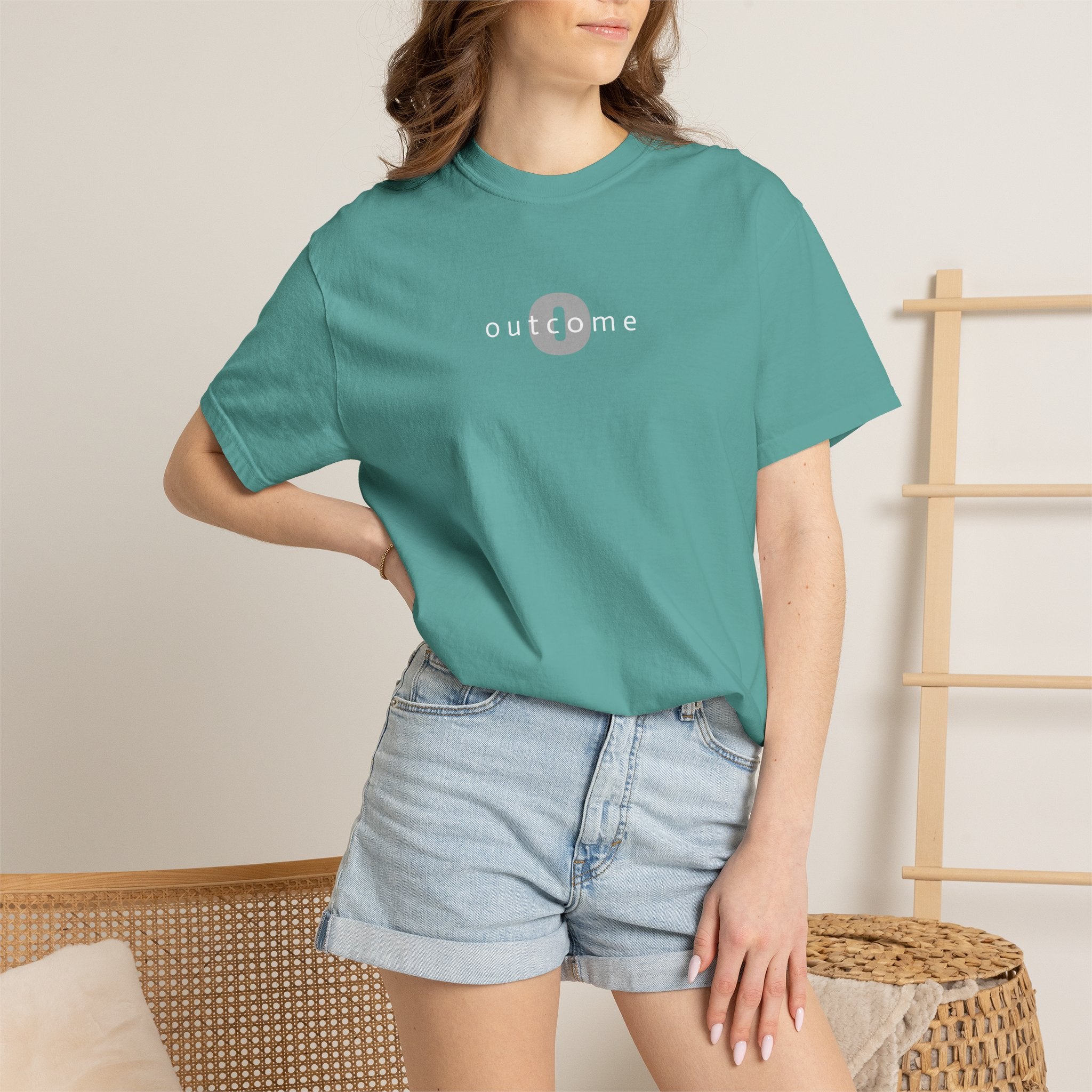 91 - Outcome Leadership - Influence Matters - Multi Color T-Shirt — Minimal Logo Tee for Leaders & Coaches