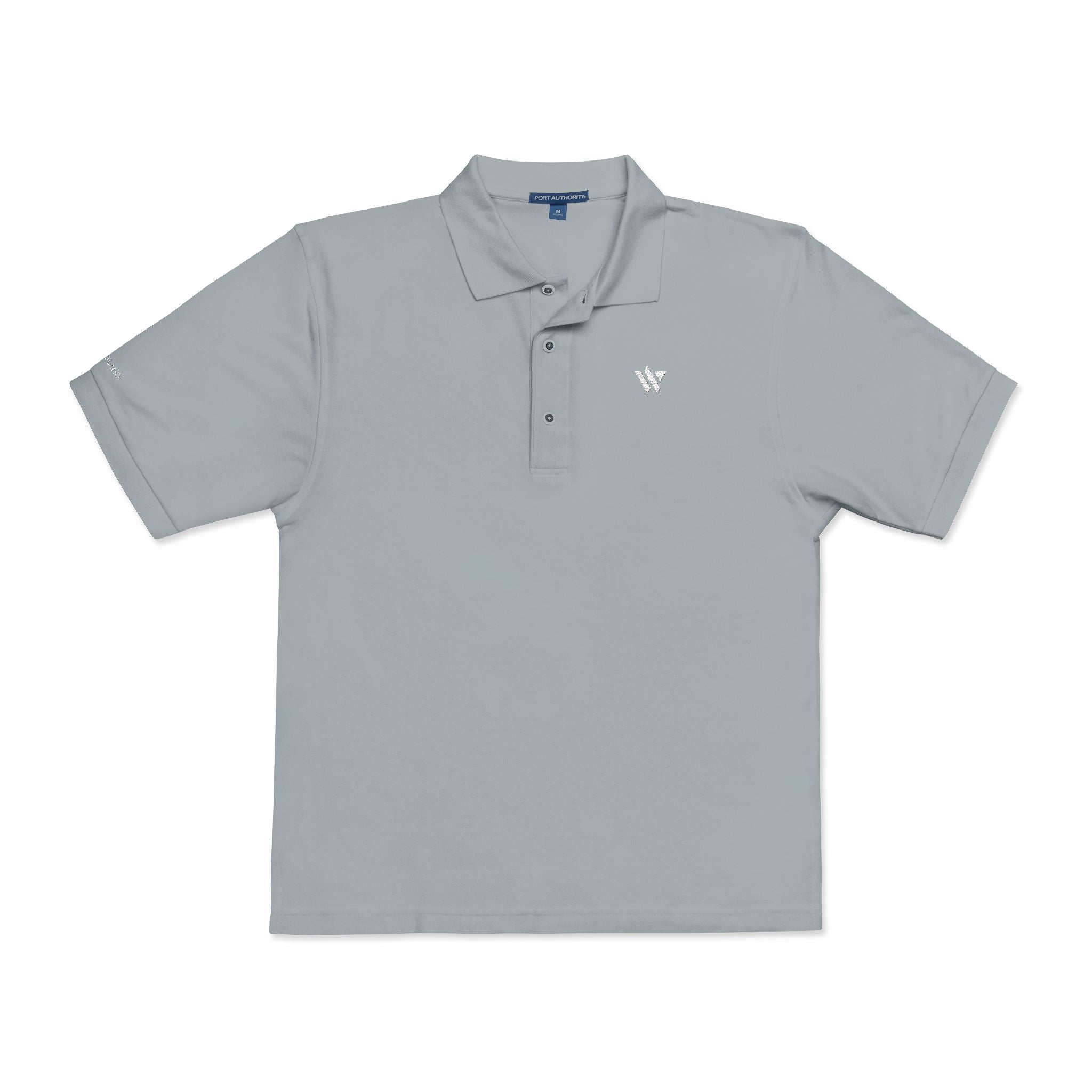 114 - Woodland Embroidered Multi Color Classic Polo Shirt — Small Chest Crest Logo