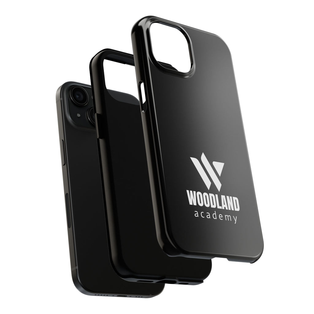 36 - Woodland Academy Tough Phone Case — Minimal Logo Protective iPhone Case