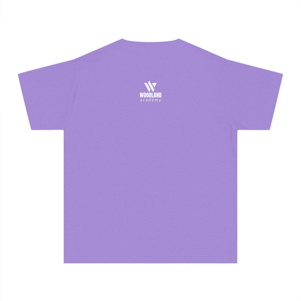 11 - Youth Multi Colors Academy Tee — Minimal Logo Kids T‑Shirt