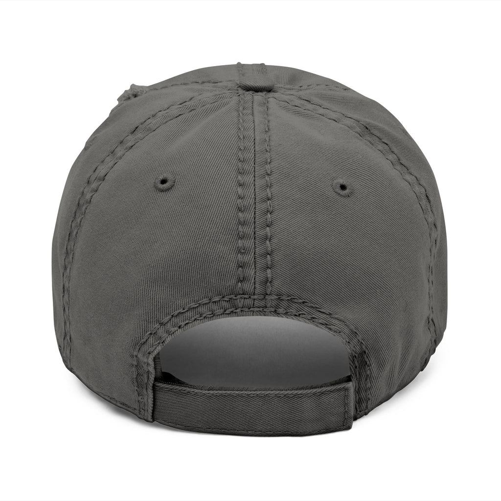 3 - Woodland Academy Embroidered Distressed Multi Color Dad Hat – Minimal White Logo Baseball Cap