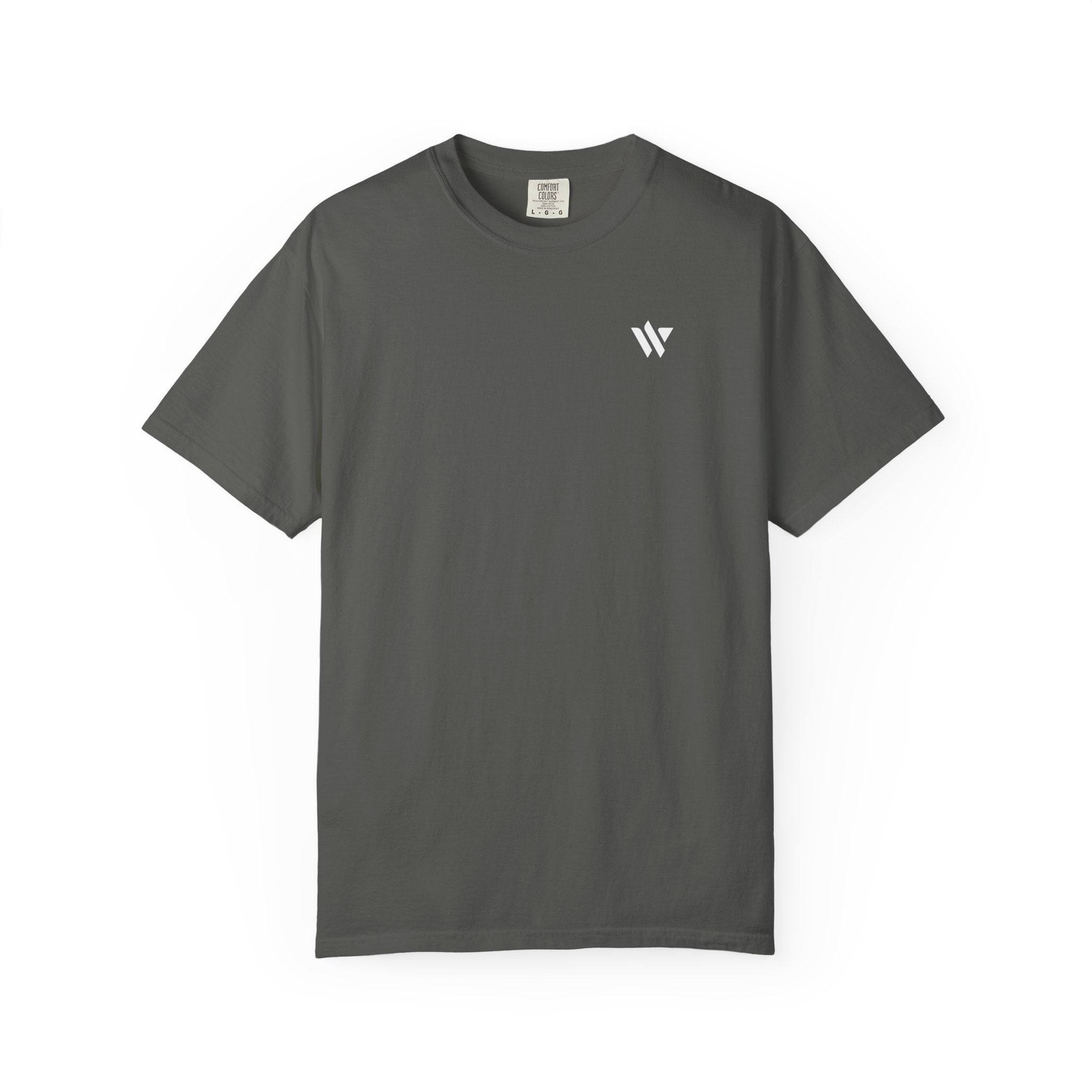 11 - Woodland Logo Multi Color T-Shirt — Minimal Logo Tee for Leaders & Coaches