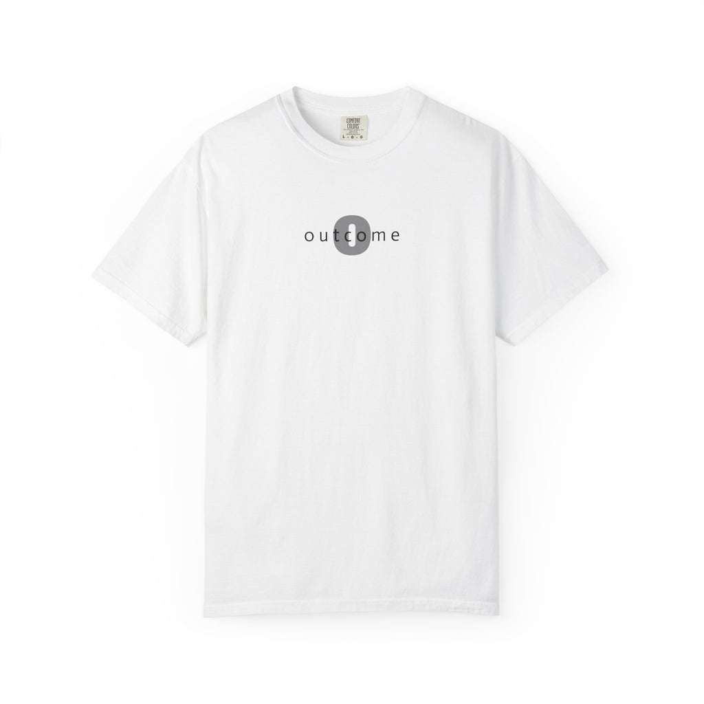 91 - Outcome Leadership- Celebrate Multi Color T-Shirt — Minimal Logo Tee for Leaders & Coaches