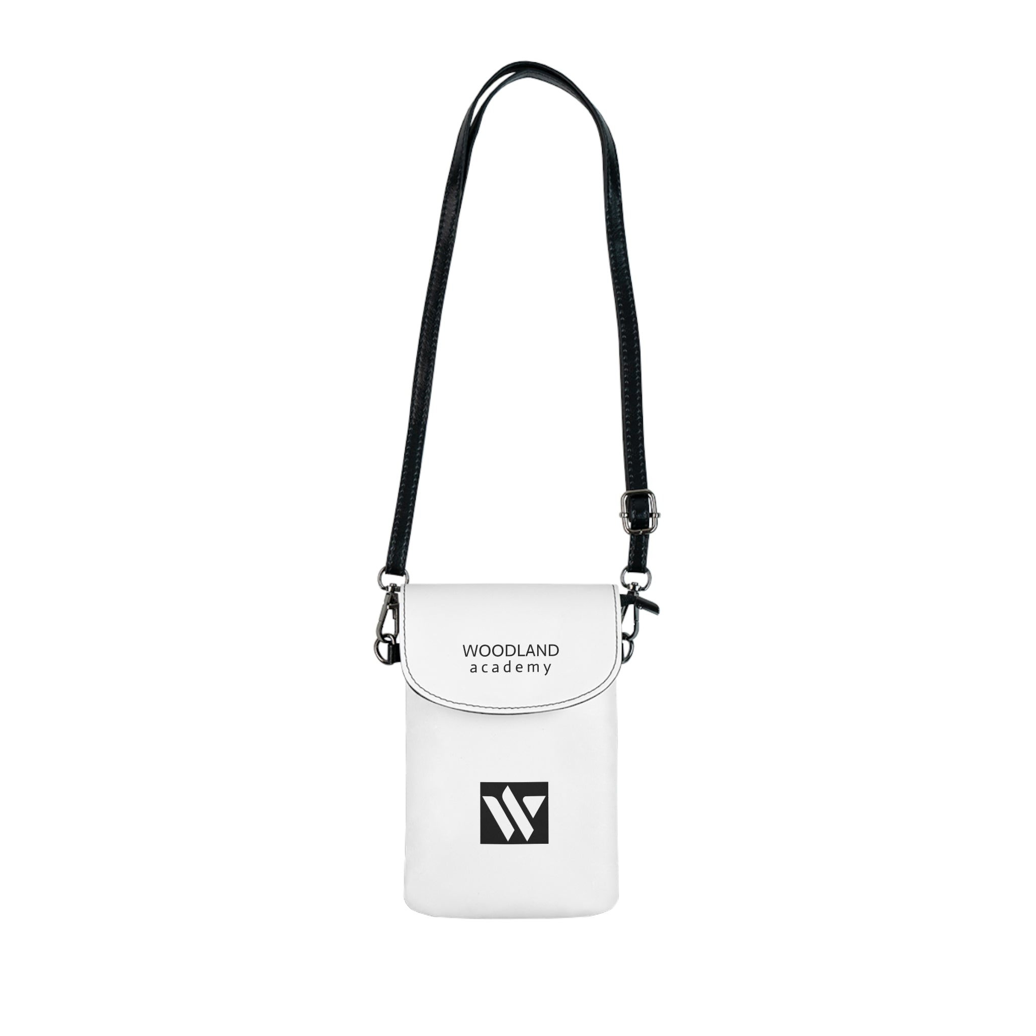 51 - Small Phone Wallet — Woodland Academy Crossbody Card Holder