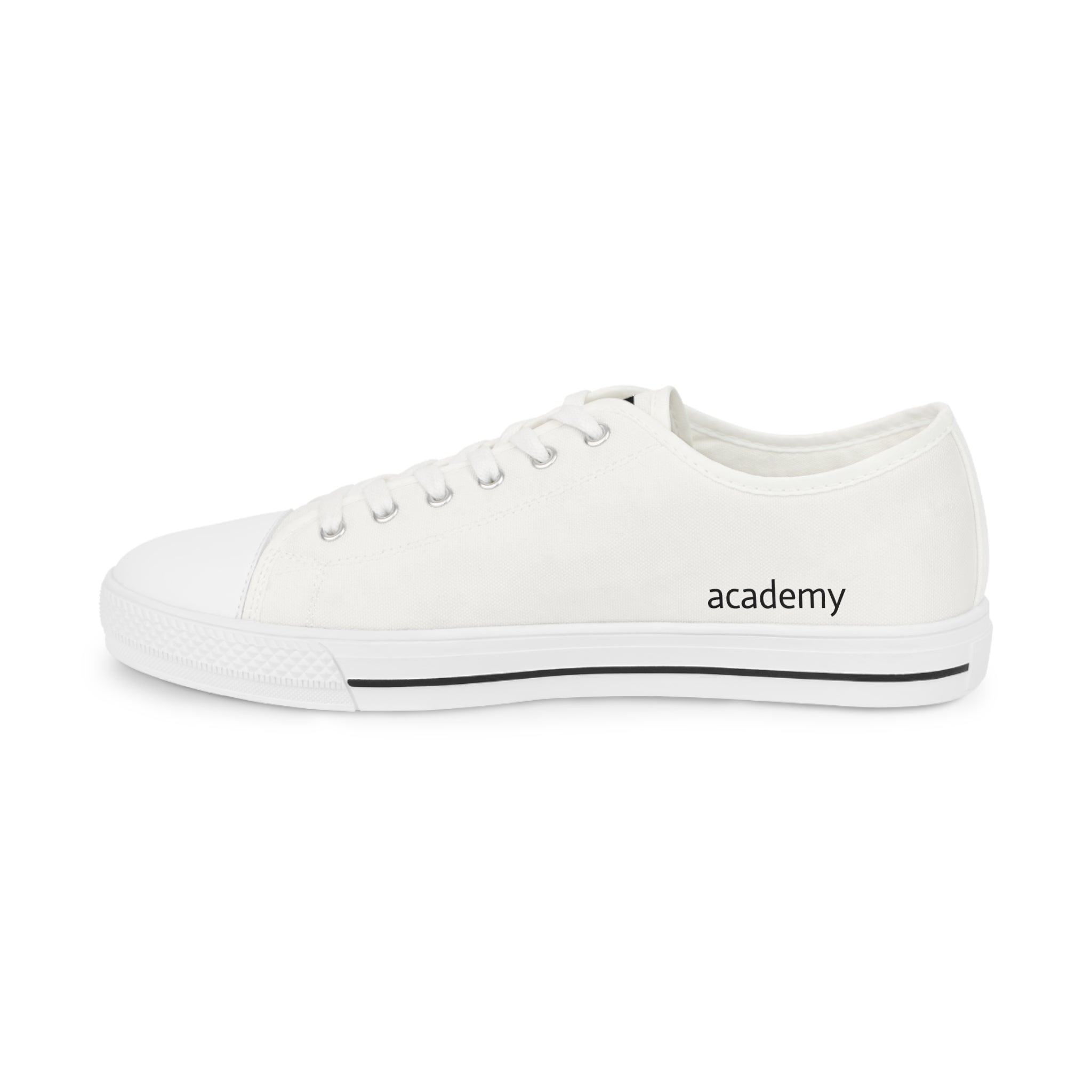 4 - Woodland Academy Men's Low Top Sneakers — Casual Brown Canvas Low-Top Shoes